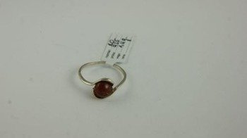 Pierścionek bursztyn bałtycki P26