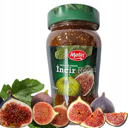 Oryginalny Pyszny Turecki Dżem Figowy Metin Naturalny Dżem z FIG 360g
