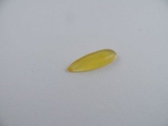 KABOSZON KSZTAŁT SOPLA KOLOR CYTRYNOWY NATURALNY