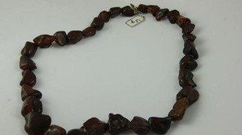 Naszyjnik bursztyn bałtycki NA06