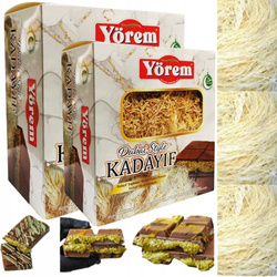 2 SZT. Prażone Ciasto Kadayif "Yorem" Do Dubajskiej Czekolady Dubai Style 500 g