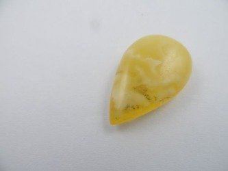 KABOSZON KSZTAŁT ŁZY KOLOR ŻÓŁTY MĘTNY CHMURKA