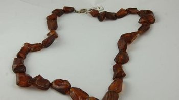 Naszyjnik bursztyn bałtycki NA07