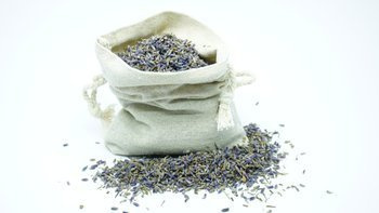 Woreczek z suszoną lawendą jutowy 1 szt. 18cm/13cm