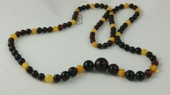 Naszyjnik bursztyn bałtycki NA22