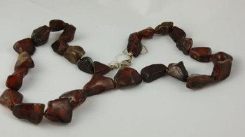 Naszyjnik bursztyn bałtycki NA09