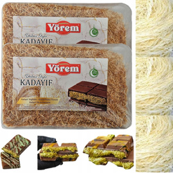 2 SZT. Prażone Ciasto Kadayif "Yorem" Do Dubajskiej Czekolady Dubai Style 200 g