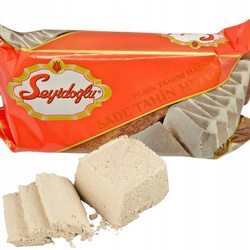 PRAWDZIWA TURECKA CHAŁWA SEZAMOWA O SAMKU WANILIIOWYM "Seyidoglu" 175G