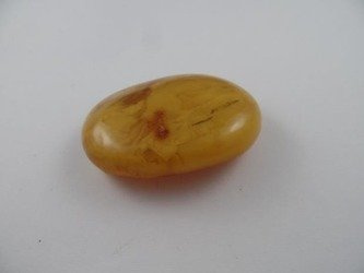 jednostronnie polerowany kaboszon koniak antyk