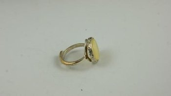 Pierścionek bursztyn bałtycki P63