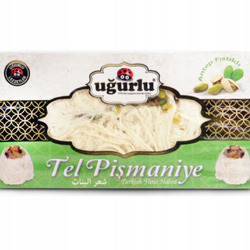 TURECKIE ANIELSKIE WŁOSY UGURLU DUBAJSKA CZEKOLADA ANGEL HAIR PISTACJA 220g