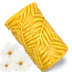 "Leśny Szept" - Bio Świeca 3D z Wosku Pszczelego 175g - Naturalna Dekoracja