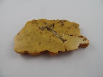 plaster bursztyn naturalny dwustronnie polerowany