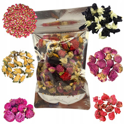 Jadalne PĄKI kwiatów do dekoracji ciast deserów wyrobów cukierniczych 100g