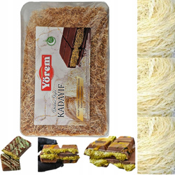 10 SZT. Prażone Ciasto Kadayif "Yorem" Do Dubajskiej Czekolady Dubai Style 200 g