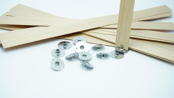 Knot drewniany do wosku stopki gratis 5 szt 20 cm