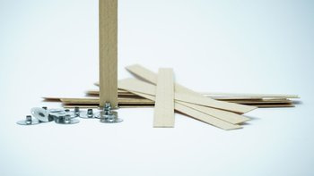 Knot drewniany do wosku stopki gratis 20 szt 15 cm