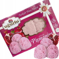 TURECKIE ANIELSKIE WŁOSY UGURLU DUBAJSKA CZEKOLADA ANGEL HAIR GRANAT 240g