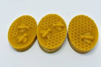 MIX Mydełka z wosku pszczelego 1 szt 60g naturalny