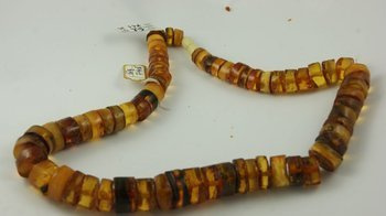 Naszyjnik bursztyn bałtycki NA49