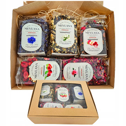 Zestaw Prezentowy 5 Herbat Tureckich MEVLANA PREMIUM 5 x 100g