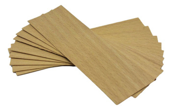 Knot drewniany do wosku 5 szt dłu. 8cm szer. 3cm