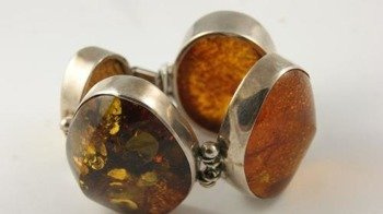 Bransoletka z bursztynu bałtyckiego BR04