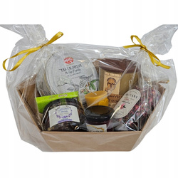 DUŻY Zestaw Prezentowy Box Chałwa turecka Kawa herbata przetwory z miodu