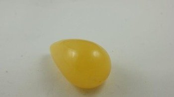 bursztyn kolumbijski szlifowany łezka żółty 41,9 g