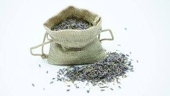 Woreczek z suszoną lawendą jutowy 5 szt. 10cm/8cm