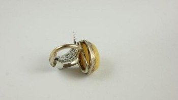 Pierścionek bursztyn bałtycki P41