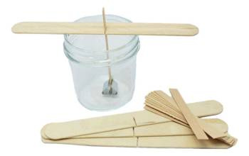 100x Knot drewniany do wosku stablizator gratis 8