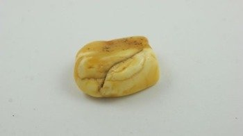BIAŁY ŻÓŁTY 100% NIEREGULARNY NATURALNY BURSZTYN