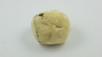 KULA BIAŁEGO bursztyn, 100% NATURALNY, POLEROWANY