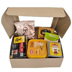 Zestaw Prezentowy nr6 turecka herbata MEVLANA Kawa Turecka Chałwa Czekolada