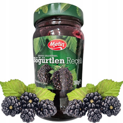 Pyszny Oryginalny Turecki Dżem Metin Naturalny Dżem z Czarnej Jeżyny 360g