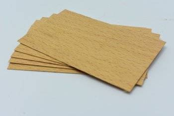 Knot drewniany do wosku 10 szt dłu. 8cm szer. 5cm